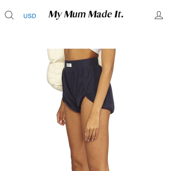 My Mum Made It Set in Navy or “Sodalite” T-shirt AND Shorts - Picture 4 of 4